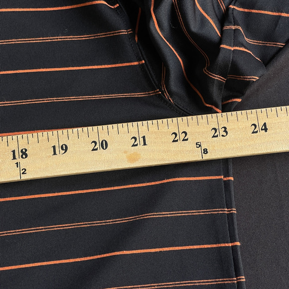 Genuine Merchandise Mens SF Giants Polo Shirt Striped Large Baseball MLB - Picture 9 of 11